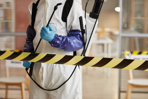 Professional Biohazard technician working in Dover, NJ